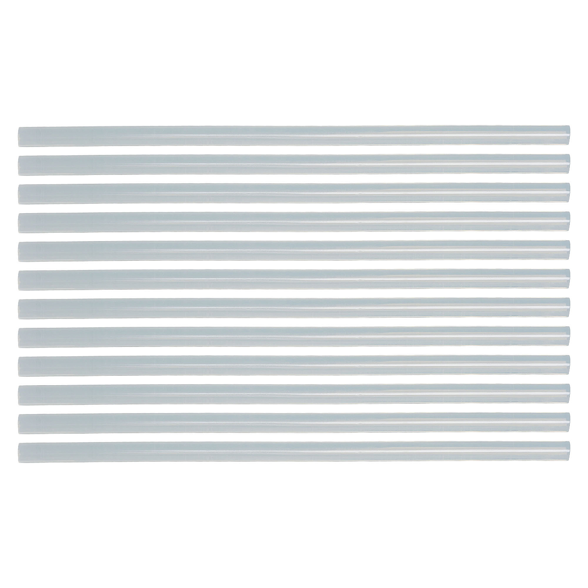 Стержни клеевые (термоклей) прозрачные 7*200мм для термопистолета, компл.12шт., коробка