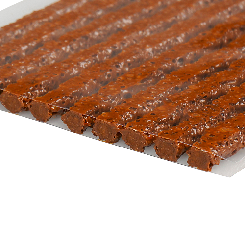 Жгуты для ремонта б/к шин, 3.5*200мм, 30 шт, коричневые, ПВХ подложка, в коробке