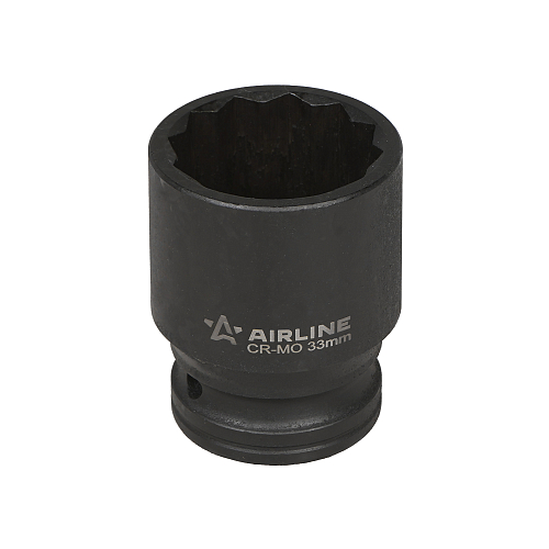 Головка ударная торцевая 3/4"DR двенадцатигранная 33мм, L=56мм