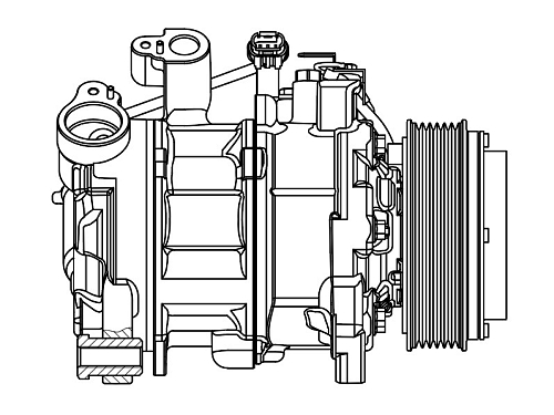 Компрессор кондиционера для автомобилей X1 (E84) (11-)/3 (F30) (11-)