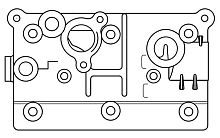 Головка блока воздушного компрессора для автомобилей Volvo FH (05-)/FH II (12-)/FM (05-)