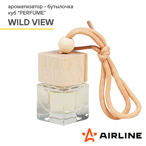 Ароматизатор-бутылочка куб "Perfume" WILD VIEW