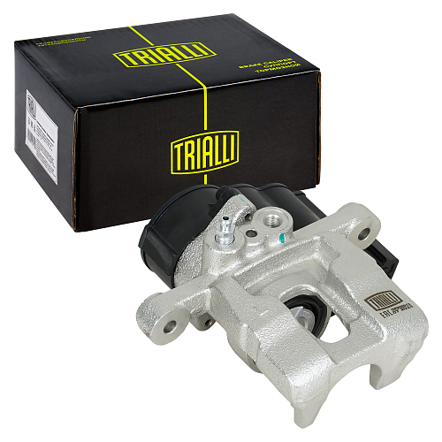 Суппорт тормозной для автомобилей Geely Coolray (18-)/Belgee X50 (23-) задний левый d=34.5мм (автомобиль с электродвигателем стояночного тормоза)