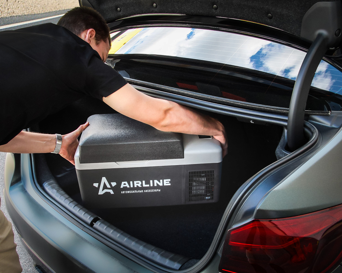 Холодильник автомобильный компрессорный (20л), 12/24В