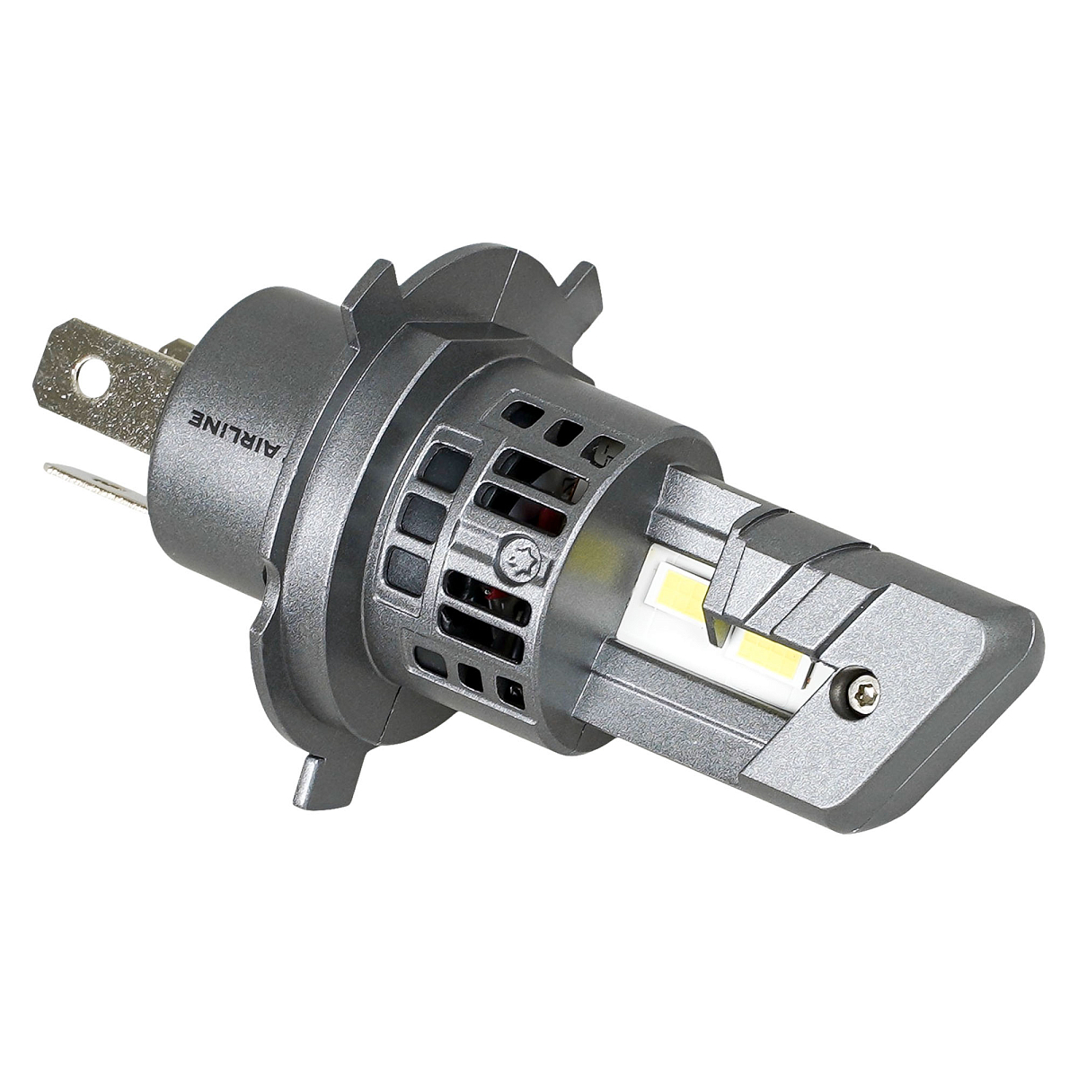 Лампа светодиодная H4 COMPACT, 23Вт, 5200Лм (2600Лм x 2), 6500К (Белый), 12В, комплект 2 шт.