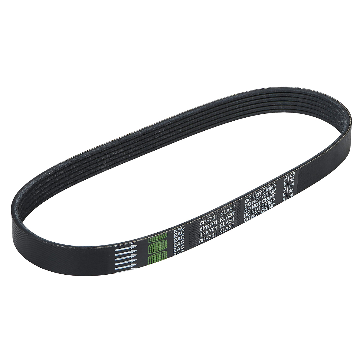 Ремень приводной для автомобилей VW Polo Sedan (RUS) (10-)/(20-) 1.6i A/C- (ELAST)