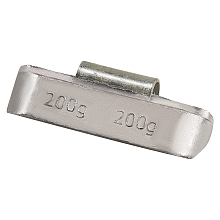 Груз балансировочный свинцовый для грузовых колес, 200 гр, 10 шт.