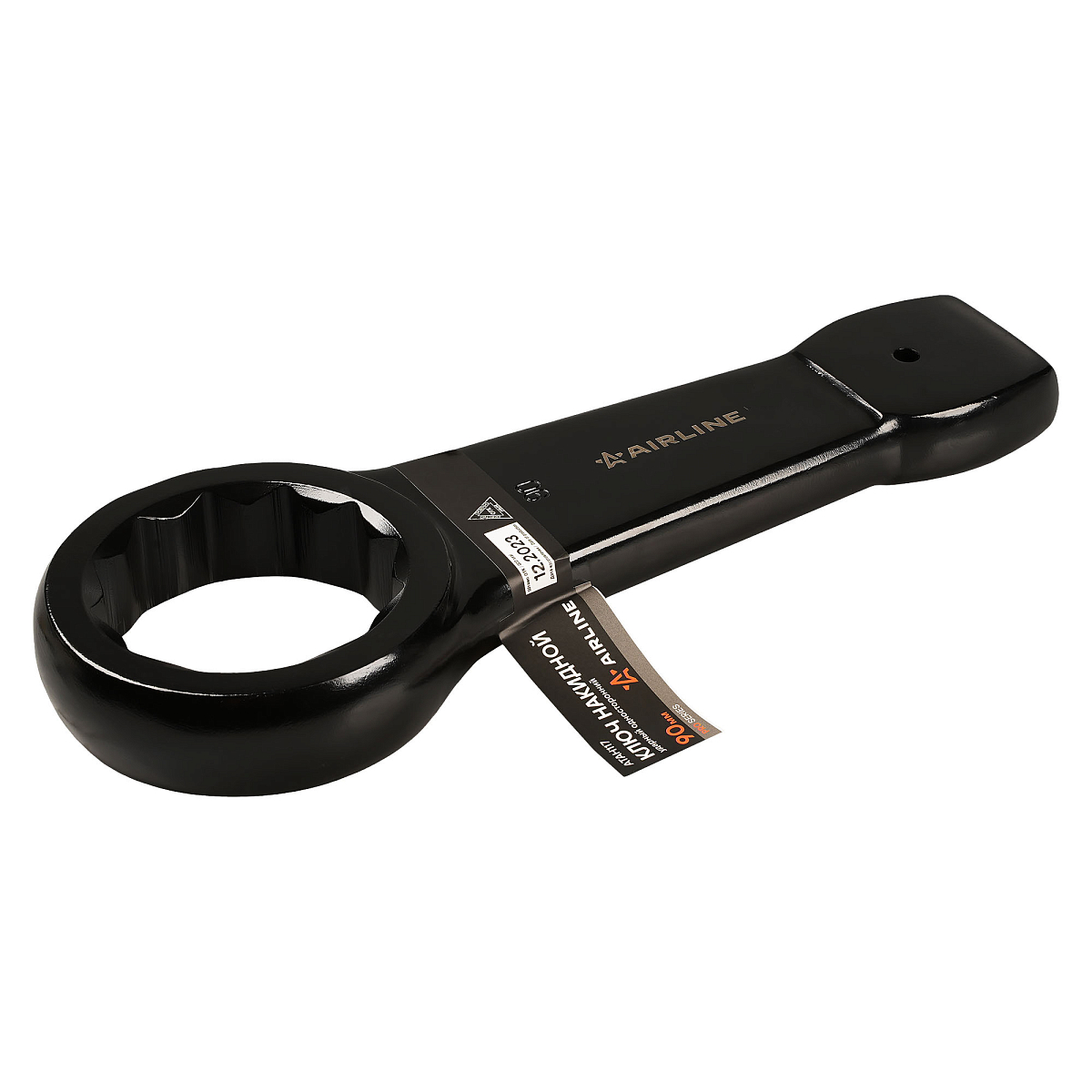 Ключ ударный накидной односторонний 90мм, L=375-400мм