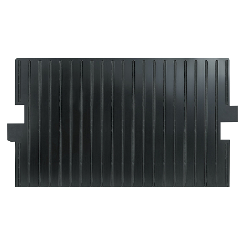 Лежачий полицейский ИДН 300мм(1),средний элемент, со световозвр. резина, черный