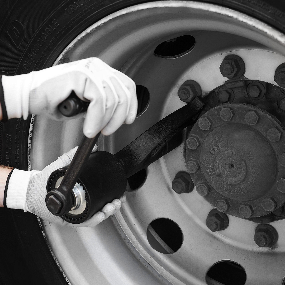 Гайковерт механич. 1"DR 4800Нм 1:56, 370мм пласт.кейс