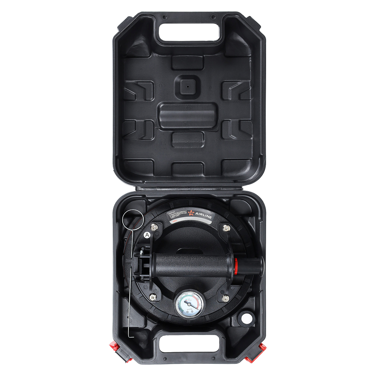 Стеклодомкрат с манометром PRO, D=200мм., г/п150кг.