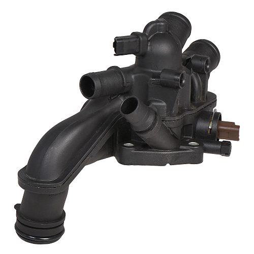 Термостат для автомобилей Peugeot 308 (07-)/Citroen C4 (10-) 1.6i MT («быстросъём», датчик температуры слева)