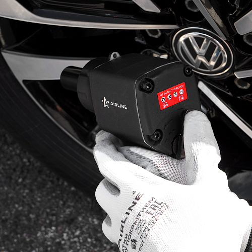 Гайковерт пневматический ударный 1/2"DR 550Нм, компактный