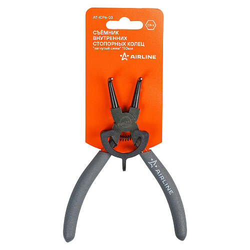 Съёмник внутренних стопорных колец "загнутый сжим" 150мм