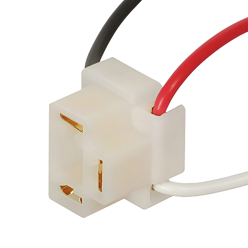 Разъём 3 pin с проводами для ламп с цоколем Н4