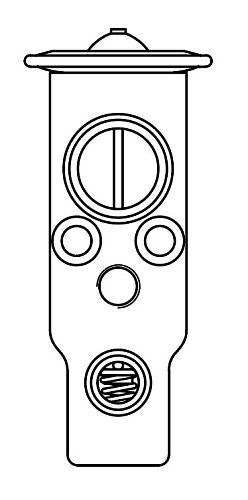 Клапан расширительный кондиционера (ТРВ) для автомобилей Kyron/Actyon (05-)