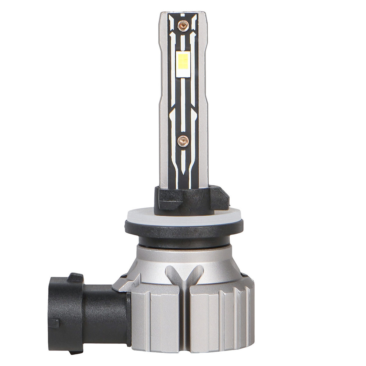 Лампа светодиодная H27 STANDARD, 17Вт, 4000Лм (2000Лм x 2), 6000К (Белый), 12В, комплект 2 шт. МП-серия