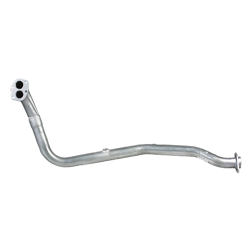 Труба приёмная для автомобилей Лада 2107 инжектор (алюминизированная сталь)