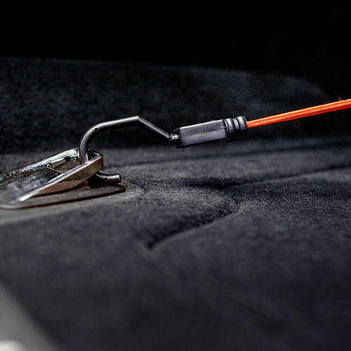 Резинки-стяжки (эластичные) набор 2 шт. 80 см, 20 мм (пластиковые крючки)