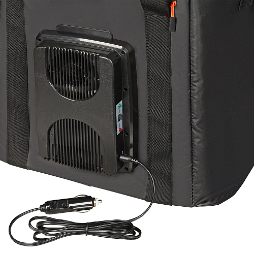 Сумка-холодильник термоэлектр. "Black Edition" 65 л, охлажд/нагрев 12В, 55/68Вт 42*38*41см, черная