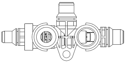 Термостат для автомобилей BMW X5 (E53) (00-) (с корпусом) (охл. масла АКПП)