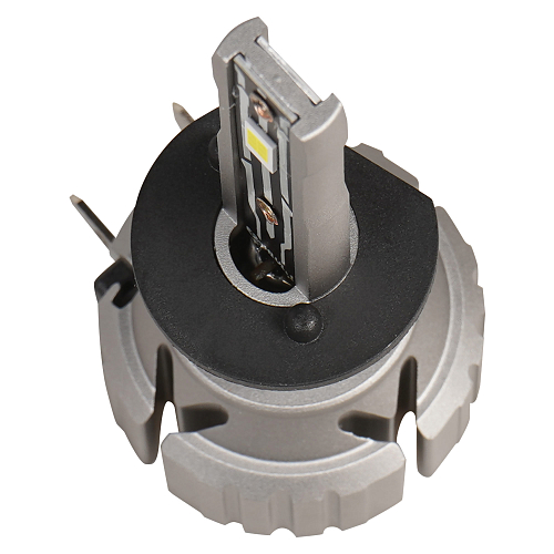 Лампa светодиодная H1 STANDARD, 17Вт, 4000Лм (2000Лм x 2), 6000К (Белый), 12В, комплект 2 шт. МП-серия