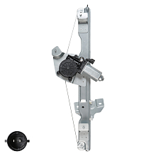 Стеклоподъёмник в сборе для а/м Renault Duster (10)/Sandero (09-) электрический передний левый с мотором