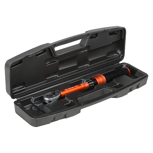 Ключ динамометрический алюминиевый 1/4" 5-25Нм PRO, кнопка быстр.сброса, кейс