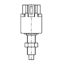 Датчик включения стоп-сигнала для автомобилей Toyota Corolla E12 (01-)/RAV4 (00-) (4PIN)