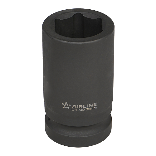 Головка ударная торцевая 1"DR шестигранная 33мм, L=90мм