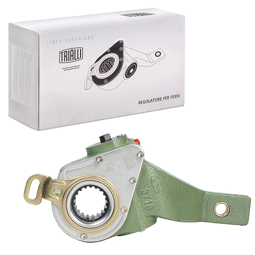 Рычаг тормоза регулировочный автоматический (трещотка) для автомобилей ЛиАЗ 5292 / Икарус задний левый (эвольвентный шлиц)