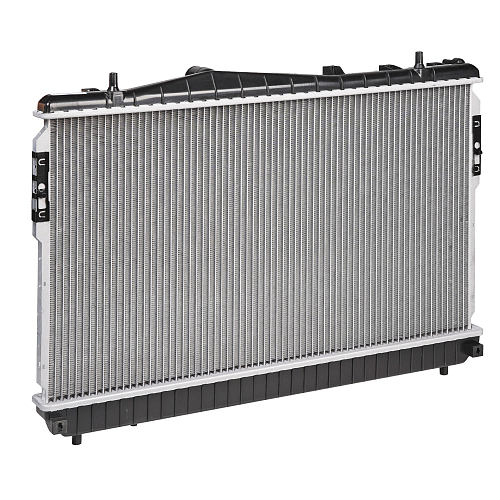 Радиатор охлаждения для автомобилей Lacetti (04-) 1.6i/1.8i AT (паяный)