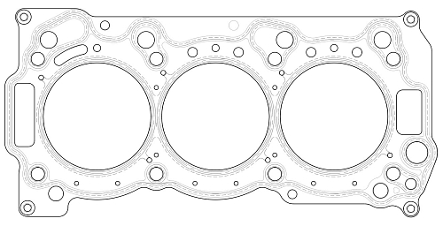 Прокладка ГБЦ для а/м Mitsubishi Outlander (06-)/Pajero Sport (08-) 3.0i [6B31]