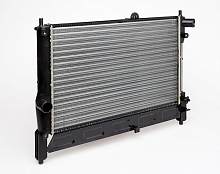 Радиатор охлаждения для а/м Chevrolet Lanos (97-) 1.5i/1.6i MT (сборный)