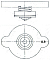 Крышка (пробка) радиатора для автомобилей Hyundai/Kia/Nissan/Mazda/Toyota/Honda 0.9 bar (большой клапан)