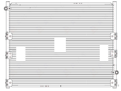 Радиатор кондиционера для автомобилей Toyota 4RUNNER (95-)/LC Prado 90 (96-)