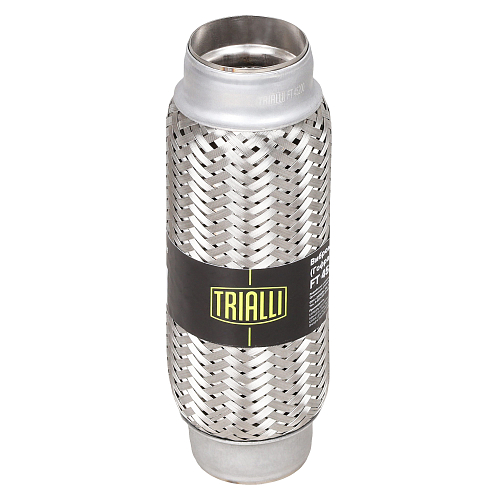 Виброкомпенсатор выхлопной трубы (Гофра) 45x200 InnerBraid (нержавеющая сталь)