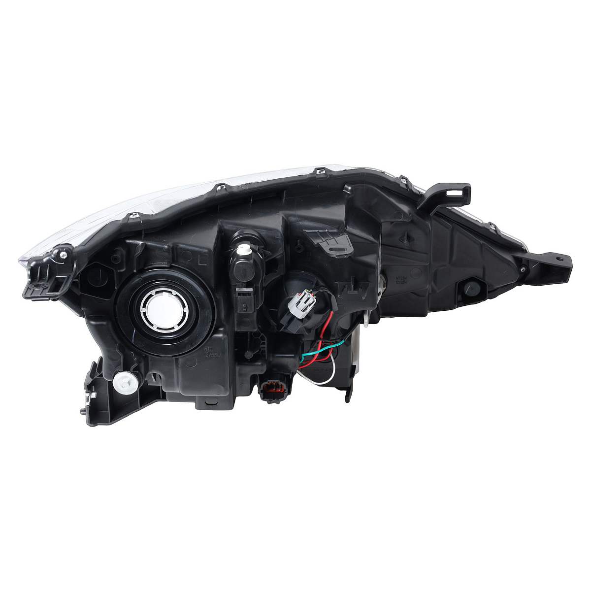 Фара для автомобилей Nissan Qashqai J11 (13-) (головного света) галоген/светодиодная, с ДХО, электрический корректор, левая