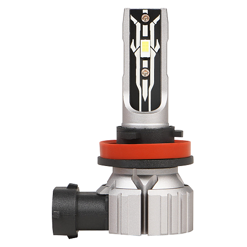 Лампа светодиодная H11/H8 STANDARD, 17Вт, 4000Лм (2000Лм x 2), 6000К (Белый), 12В, комплект 2 шт. МП-серия