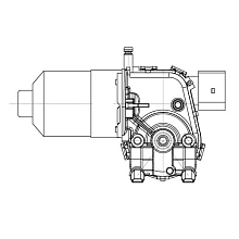 Моторедуктор стеклоочистителя для автомобилей Tank 500 (22-) (перед.)
