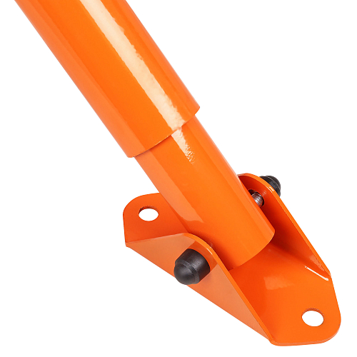 Барьер парковочный, с навесным замком, 750х500х500мм, оранжевый, МП-серия