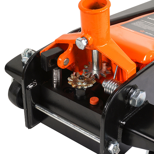 Домкрат подкатной 3т 140-470мм INDUSTRY зубч.мех.