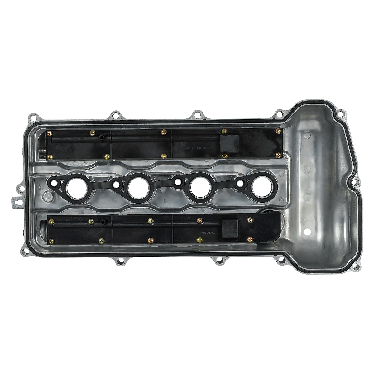 Крышка клапанная для а/м Hyundai Solaris (10-)/Kia Rio (10-) 1.6i (алюм., с прокл.) (LVPC 0809)