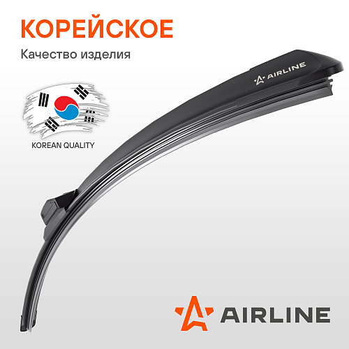 Щетка стеклоочистителя бескаркас PREMIUM 600мм (24") 5 адаптеров