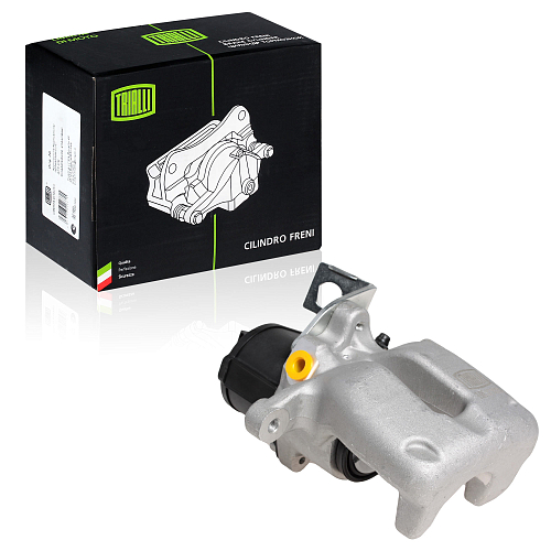 Суппорт тормозной для автомобилей VW Passat B6 (05-) задний левый d=38мм (автомобиль с электродвигателем стояночного тормоза)