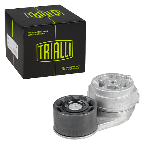 Ролик приводного ремня для автомобилей ГАЗ/ПАЗ/КамАЗ (дв. Cummins ISF 3.8) (с натяжным механизмом)