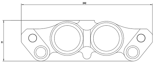 Цилиндр тормозной для автомобилей УАЗ 3160-3163 Патриот передний левый d=48мм