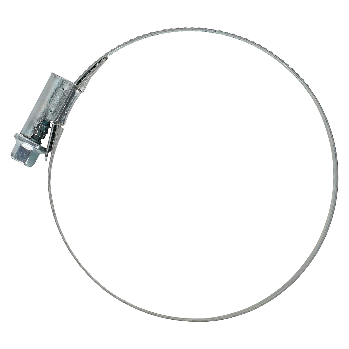 Хомут 60-80/9мм, червячный, усиленный, W1(оцинк), 1 шт.