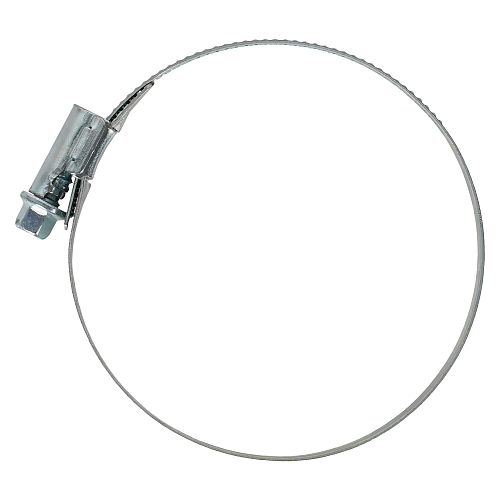 Хомут 60-80/9мм, червячный, усиленный, W1(оцинк), 1 шт.