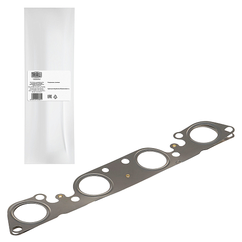 Прокладка коллектора выпускного для автомобилейЛада 2112 металлическая